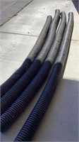 (4) 10' lengths of 4" Black Plastic Drainage Pipe