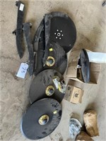 4 Disk Blades for Seed Funnels & Misc Parts