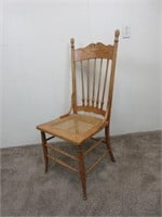 Antique Wicker Bottom Chair