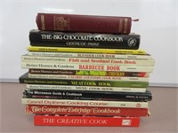 Assortment of Hardback Cookbooks