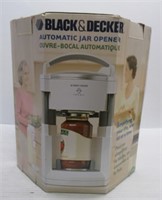Black and Decker automatic jar opener model