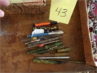 Jar old pens