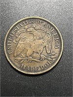 1876 Silver Standing Liberty Half Dollar