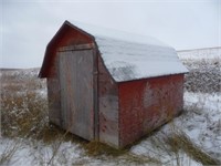 Wood Shed, 8ft x 10.5 ft, 45" x 72" door