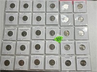(30) Jefferson Nickels