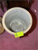 MARSHALL POTTERY NO. 10 CROCK 16IN ROUND BY 16.5IN