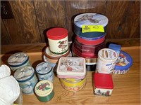 GROUP OF ASSORTED TINS