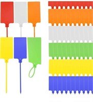 PLASTIC TAGS MARKERS PACK OF 60