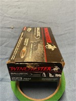 Winchester 223 rem 55 gr 20 rnd
