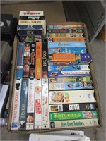 $Deal Two boxes of VHS tapes movies