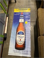 2 sided Michelob Ultra advertising new years res
