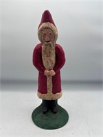 Fairfield Folk Art Chalkware Santa Claus