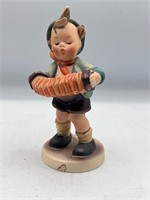 6" Goebel Hummel Figurine Accordion Boy 185