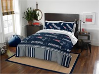 NFL New England Patriots 5-Piece Queen Bed in a Ba