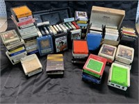 COLLECTION OF 8-TRACK CARTRIDGES