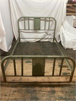 EARLY METAL FULL SIZE BED FRAME