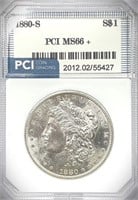 1880-S Morgan Silver Dollar MS-66 +