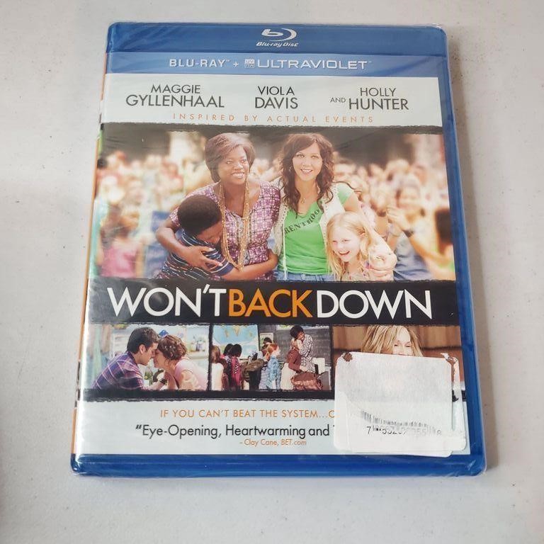 Blu Ray DVD Sealed - Won't Back Down