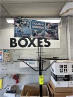 DOLMAR DISPLAY RACK OR STAND APPROX. 7 FT TALL
