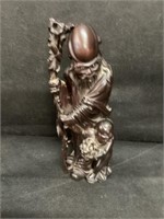 Asian Wood Carving Figurine