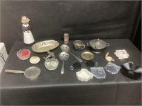Miscellaneous Silver Plate & Pewter Pieces & More