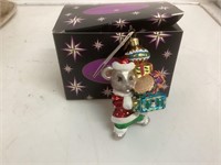 Christopher Radko Merry Mouse Magic Ornament
