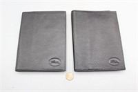 2 Longchamp, France, Leather Photo Albums