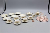 33 Pcs. SK China Miniature Tea Set