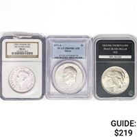 1923-1952 (Set 3) Canadian, Peace, & Morgan $1
