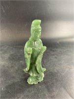 Jade carving of a Korean deity minor chipping on b