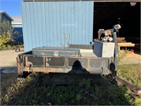 8’ steel truck flatbed (Fuel tank Not included)