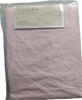LUXURY HOME COLLECTION PILLOWCASE 20X30 IN. PINK