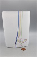 Signed Kosta Boda BV Olivia Art Glass Vase