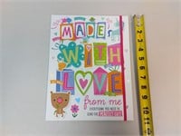 Made with Love From Me Book - Not Used