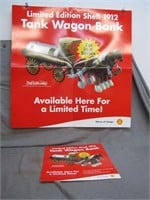 2 Shell Advertisements For Limited Edition Bank