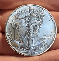 1989 American Eagle Silver Dollar