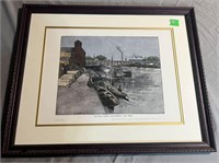 CANADIANA Port Hope 1812 Framed Print
