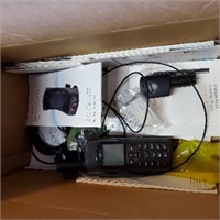 Iridium 9555 Sat Phone W/ Antenna + Manual