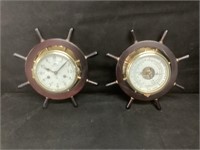 Schatz Mariner Clock & Barometer