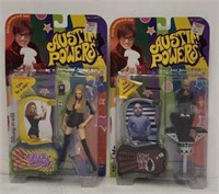 (2) McFarlane Toys "Austin Powers" Action Figures