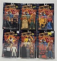 (6)1993 Mattel "Last Action Heroes" Action Figures