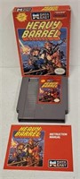 1990 Nintendo "Heavy Barrel" Video Game