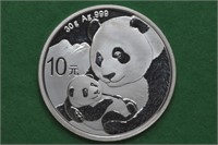 2019 Silver .999 China Panda
