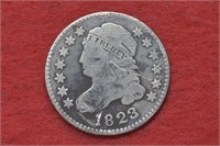 1823 Capped Bust Dime Small E's