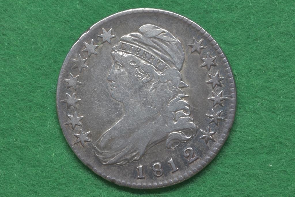 1812/1 Capped Bust Half Dollar O-102