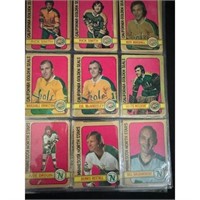 (36) 1972 Opc Hockey Cards