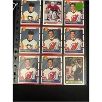 (9) 1990's Hockey Rookie Cards