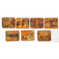(7) 1930's Wild West Gum Cards