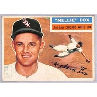 1956 Topps Nellie Fox Crease Free