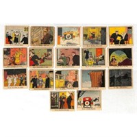 (17) 1930's Dick Tracy Cards